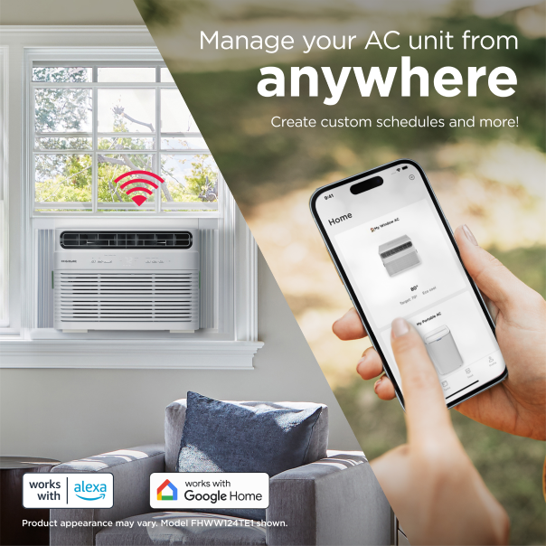 Wifi Connected feature on Frigidaire window air conditioners