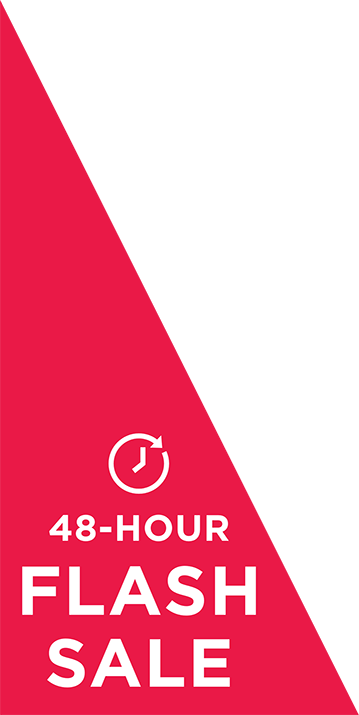 48 hour flash sale